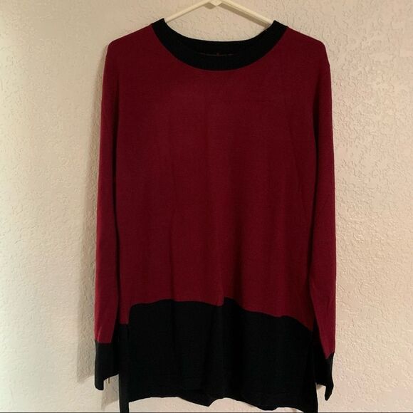 New York & Company Color Block Sweater - NWT - Size XL - Picture 5 of 15